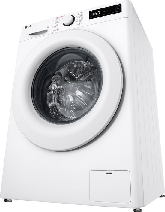 LG GC3R309S3 - A-10% - 9 kg Wasmachine - Slimme AI DD™ motor - Hygiënisch wassen met stoom - Beste zorg met 6 Motion