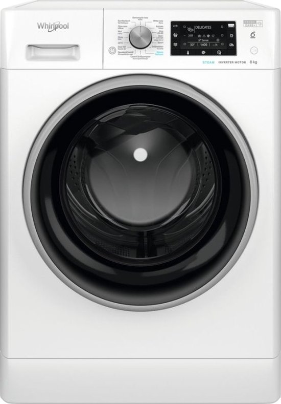 Whirlpool FFD 8469E BSV BE wasmachine 8 kilo 1400 toeren