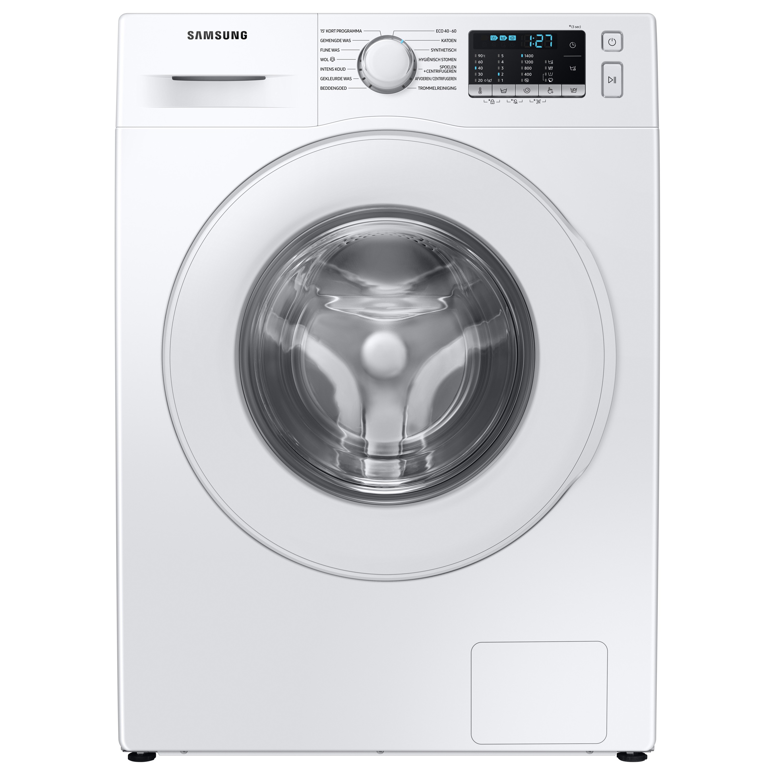 Samsung WW80TA049TE/EN Wasmachine Wit