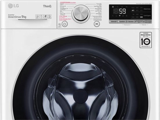 LG | F4WV509S1H | wasmachine | 9 kg | A |TurboWash | Steam™