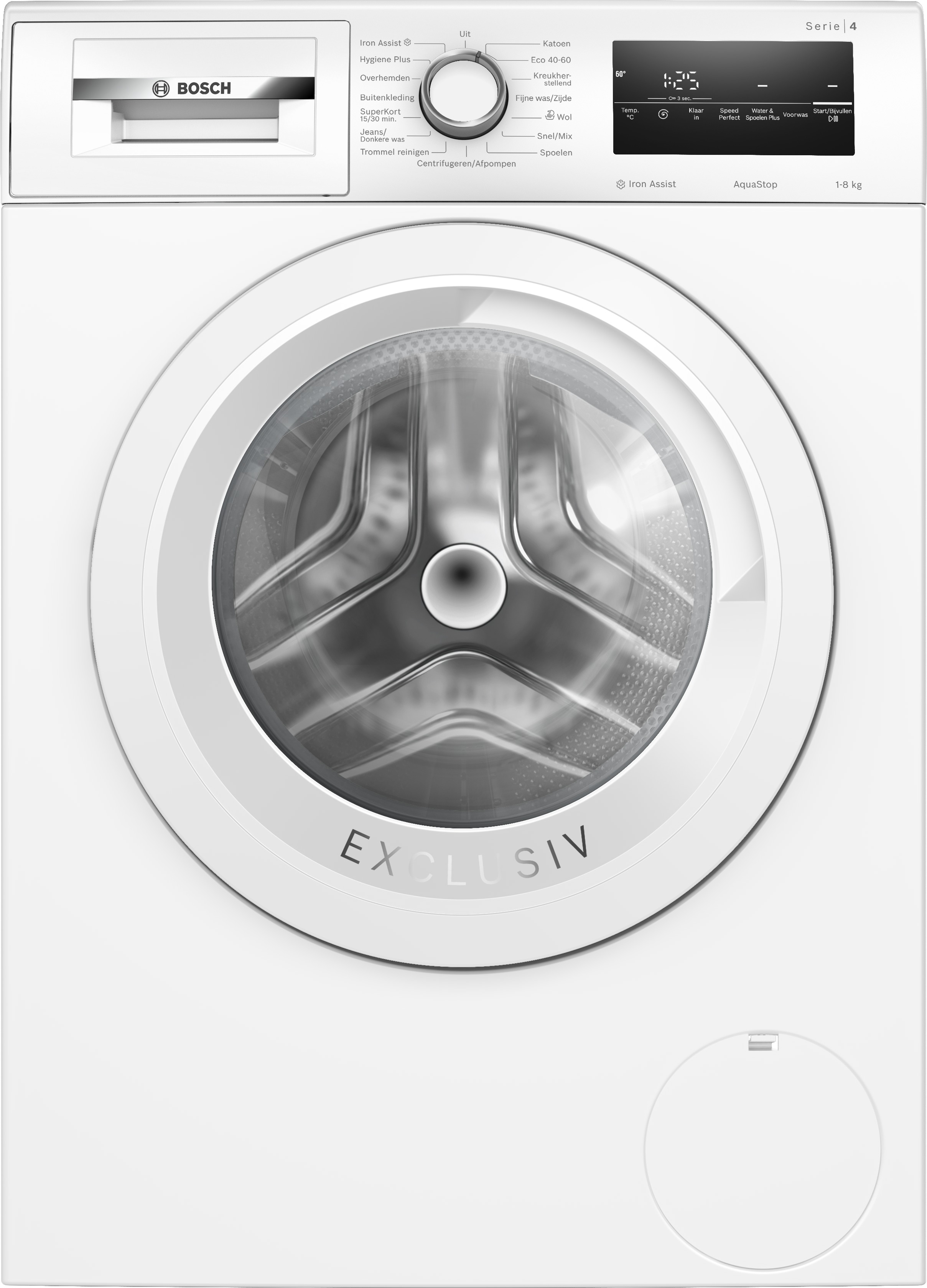 Bosch WAN28297NL EXCLUSIV Wasmachine Wit