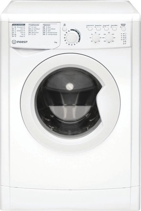 Indesit EWC71252WFR N wasmachine Voorbelading 7 kg 1200 RPM E Wit