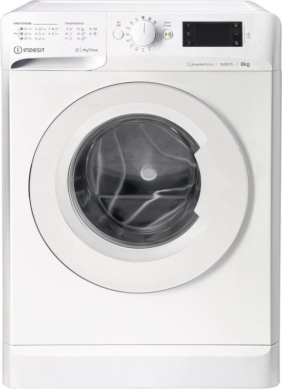 Indesit MTWE 81683 W EU - Vrijstaande wasmachine