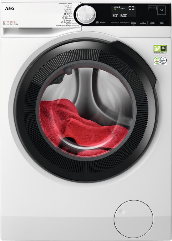 AEG LR85864 – 8000 serie PowerCare® - Wasmachine – 20% zuiniger dan energielabel A